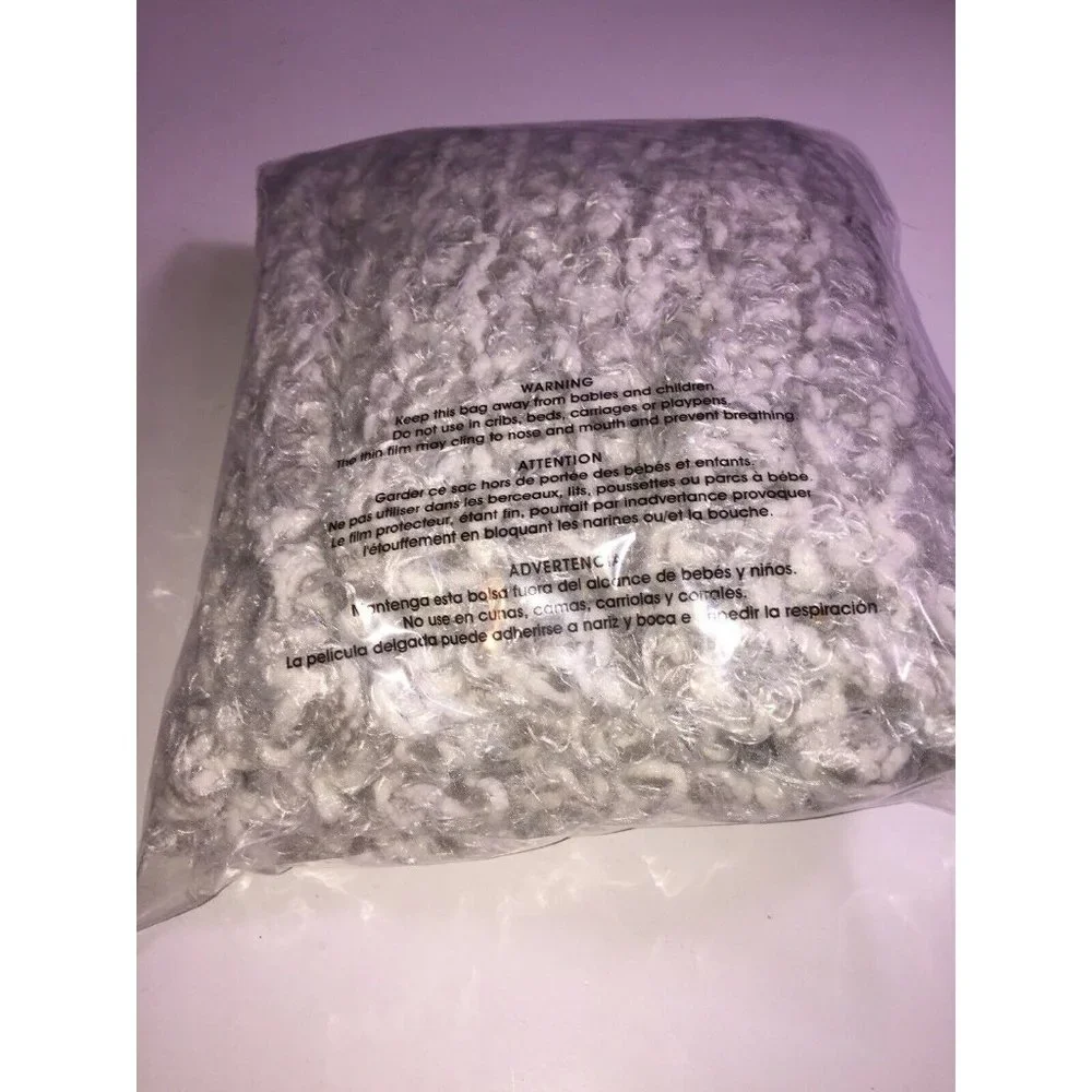 Charter Club Chenille Eyelash Loop Scarf in Grey